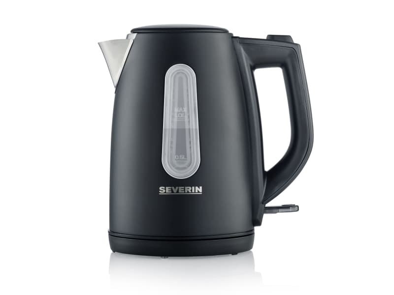 SEVERIN WK 9553 - Vattenkokare - 1 liter - 2.2 kW - black matte