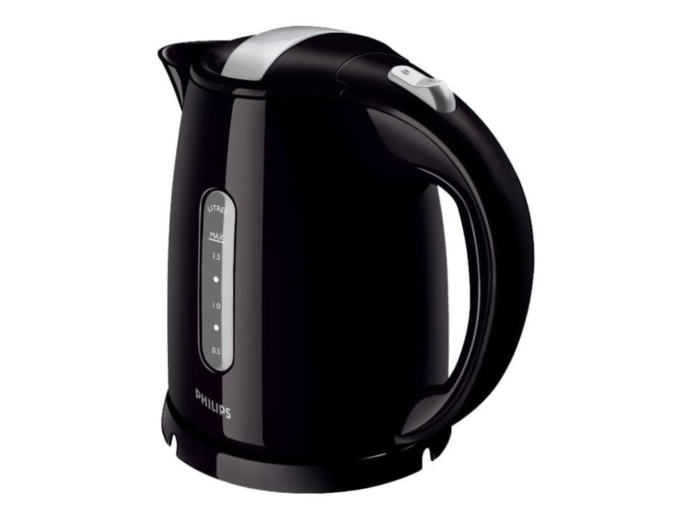 Philips Daily Collection Keitin HD4646/20, 1,5 L, 2400 W, Musta, Hopea, Polypropeeni, ABS-synteettinen, Ruostumaton teräs, Johdoton