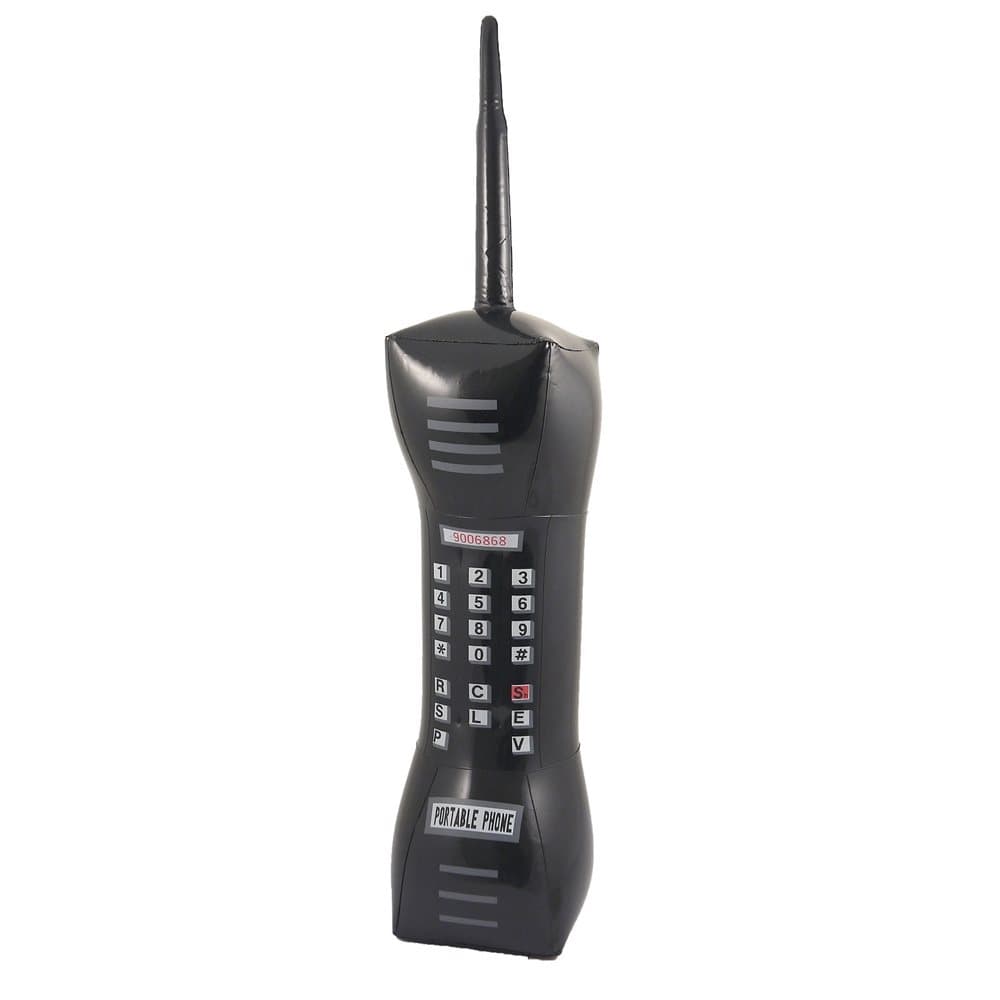 Bristol Novelty Uppblåsbar bärbar telefon
