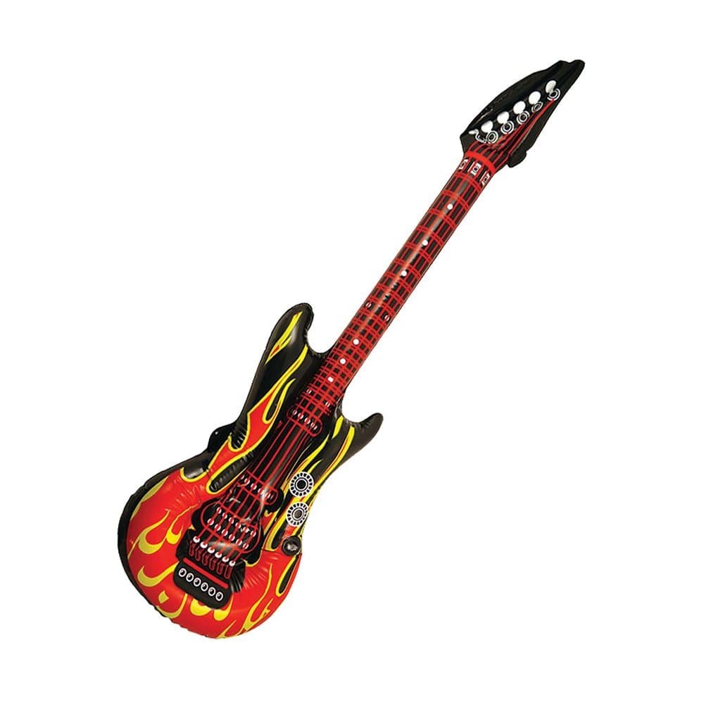 Bristol Novelty Uppblåsbar elgitarr