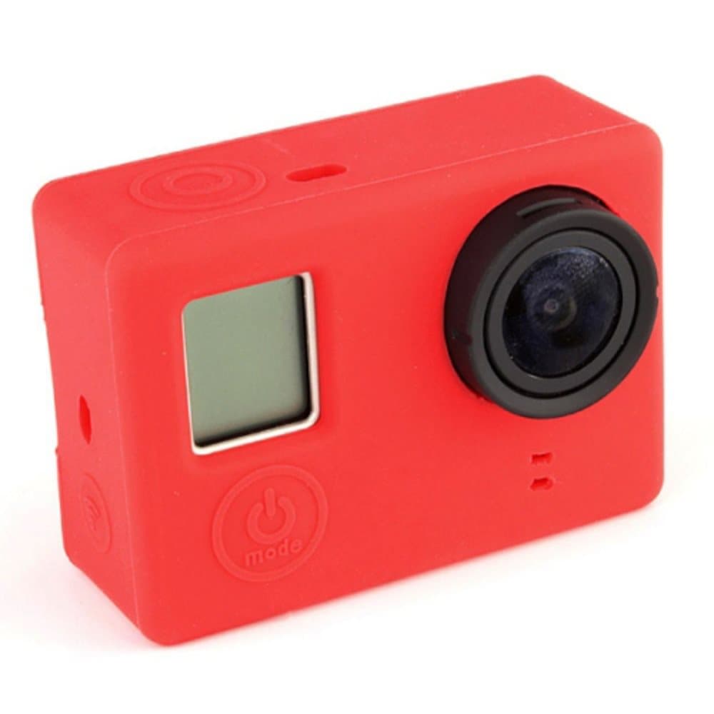 Silikonskydd för GoPro Hero 3/3+ - Röd