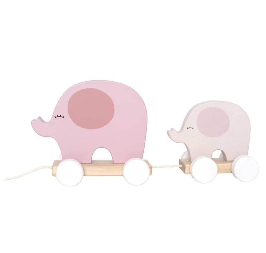 Jabadabado Dragdjur elefant rosa