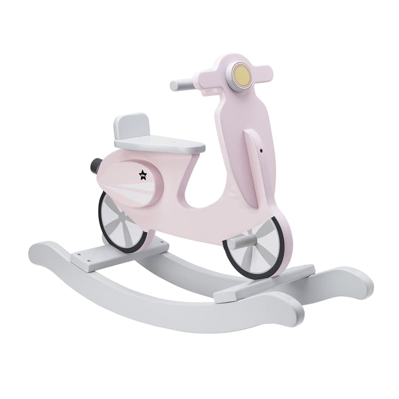 Kids Concept Gungvespa Rosa/Vit