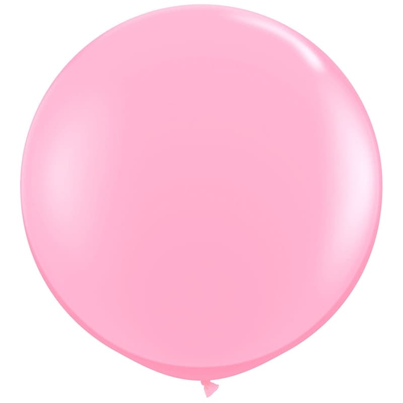 GIGANTISK ballong, 100 cm, 1st, Rosa