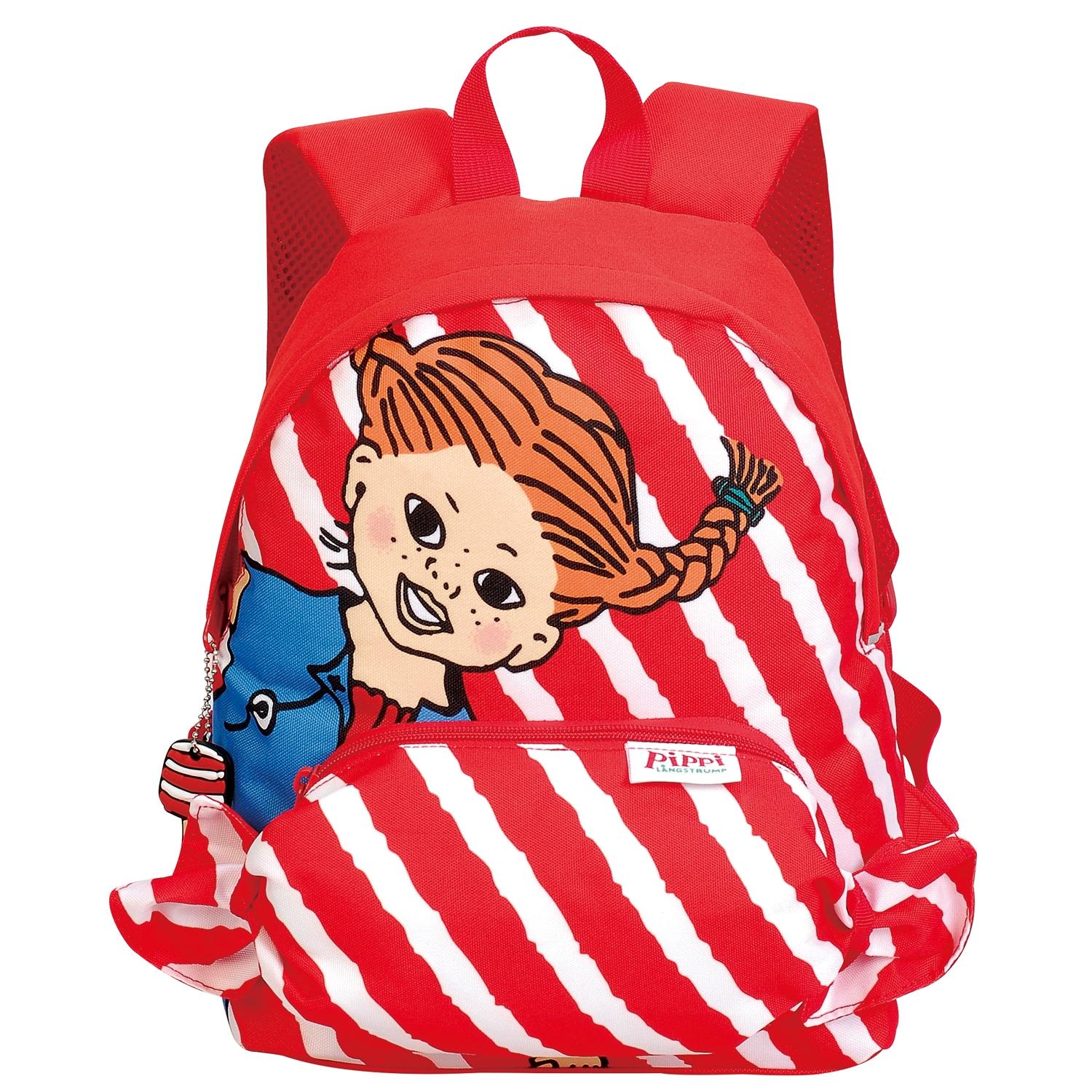 Pippi Långstrump Yummi back pack red