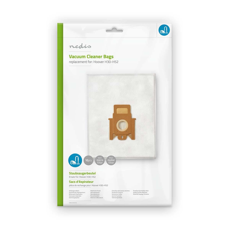 Dammsugarpåse Hoover H30 H52 | CDON 10x Støvsugerposer Hoover H30 H52 Husholdningsapparater