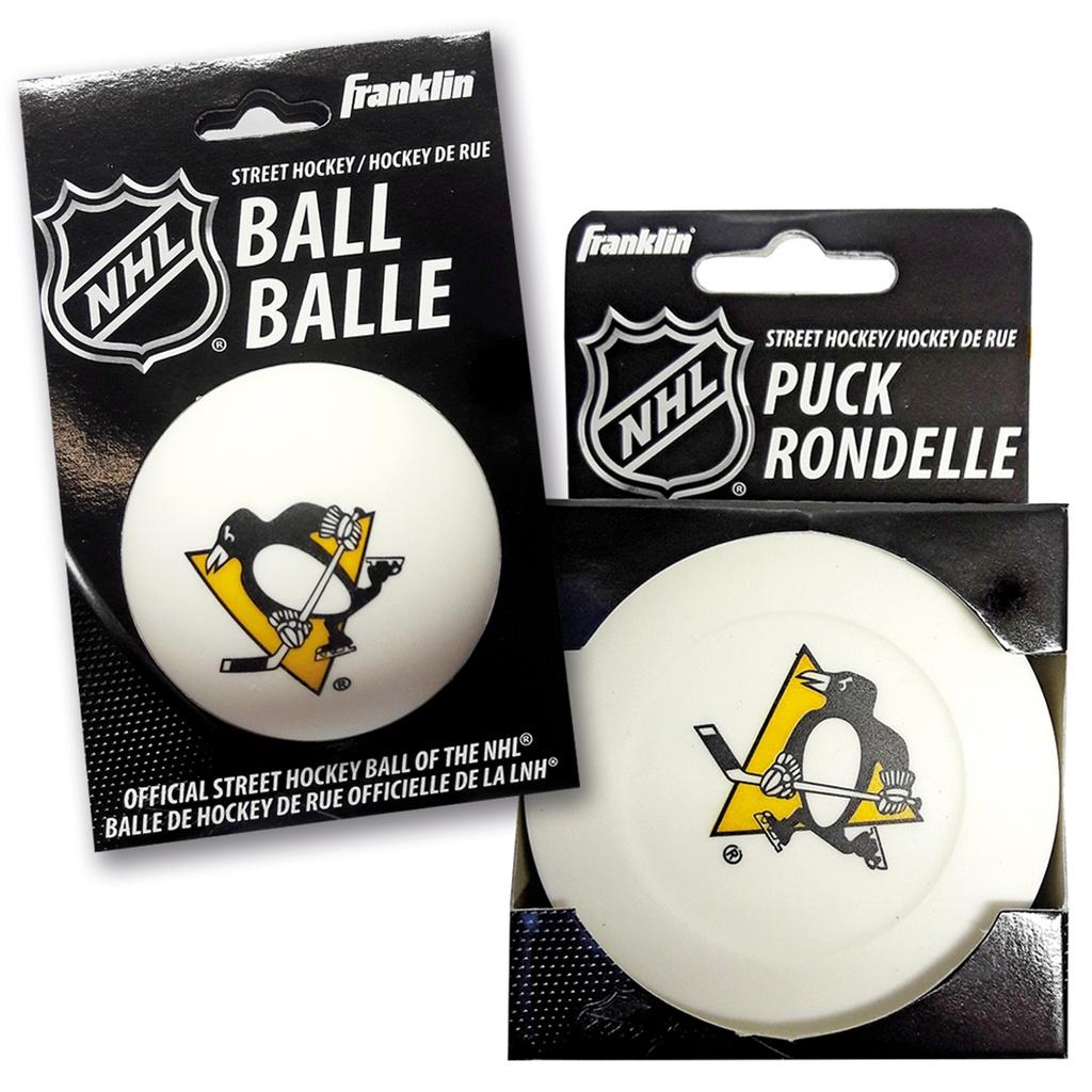 Franklin - Streethockeypuck+ Boll Pittsburgh Penguins