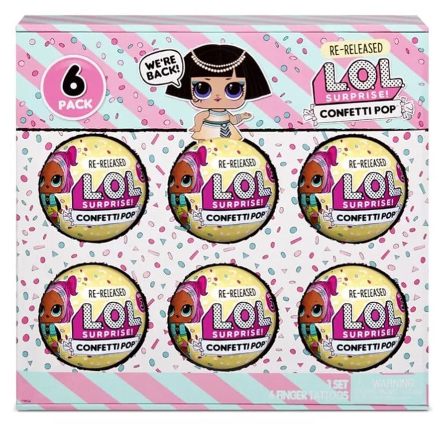 L.O.L. Surprise 6-Pack Confetti