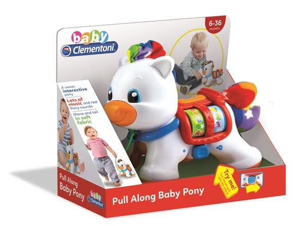Clementoni Pull Along Pony