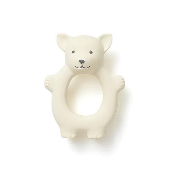 Kids Concept - Bitring räv rågummi vit