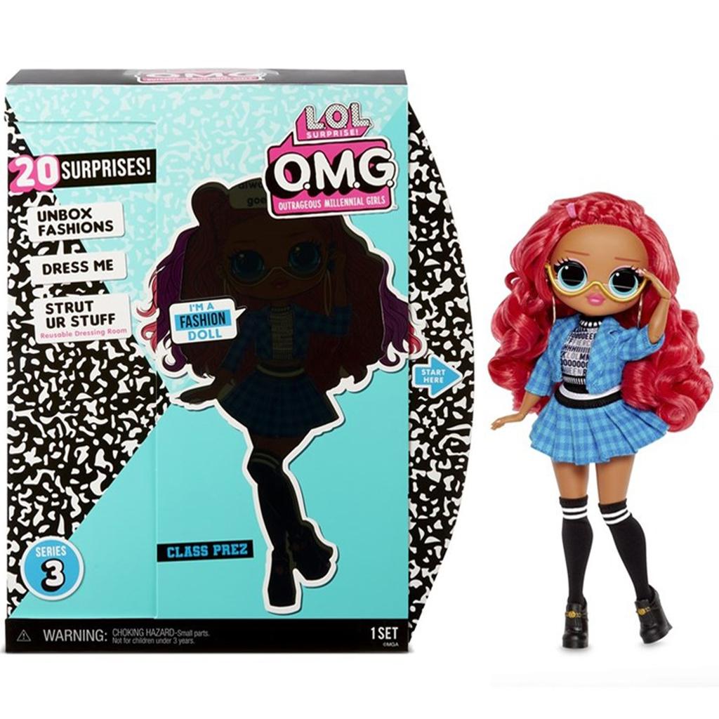 L.O.L. Surprise OMG Doll Series 3- Class Prez