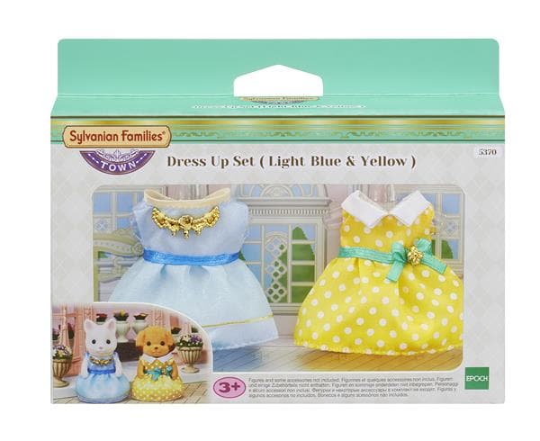 Sylvanian Families Town Series Dress Up Set (Light Blue & Yellow)