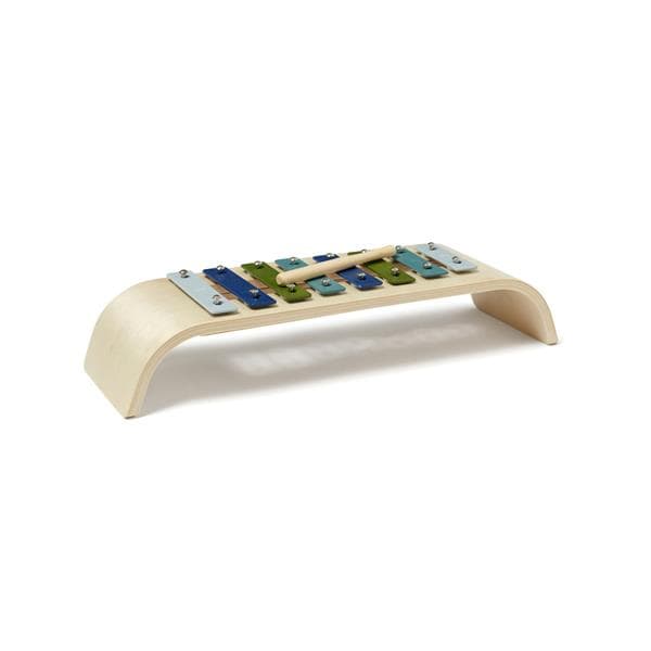 Kid's Concept - Xylofon plywood blå multi