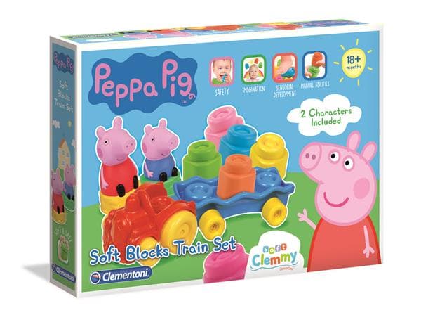 Clementoni Soft Clemmy - Peppa Pig Playset
