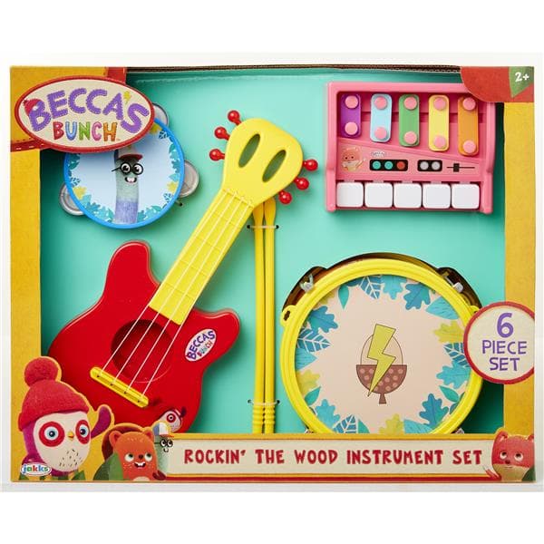 Jakks Pacific Becca's Bunch Rockin' the Wood Instrument Set