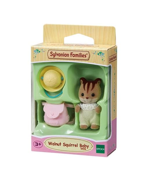 Sylvanian Families Walnut Squirrel Baby