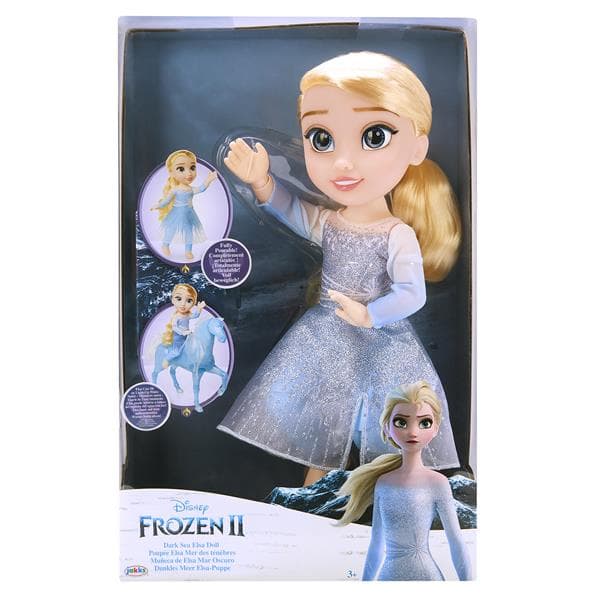 Disney Frozen 2 Articulated Toddler Doll Dark Sea Elsa