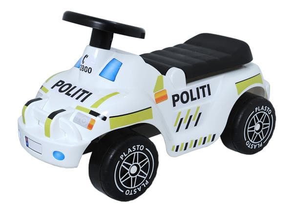 Plasto Toddler Polisbil SE/NO/FI-stickers, Mjuka tysta hjul