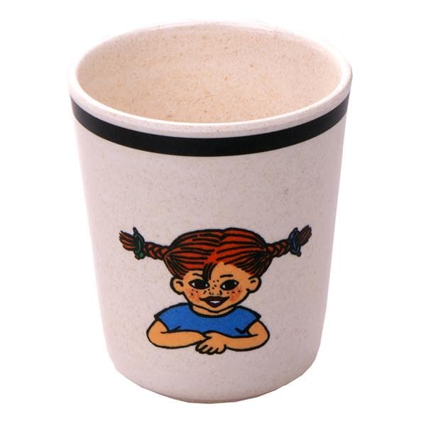 Barbro Toys - Pippi Bamboo Melamine Tumbler 6,9 x 8 cm Trend