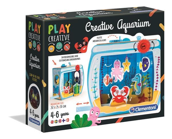 Clementoni PLAY CREATIVE Jumpin' Fish World Playset