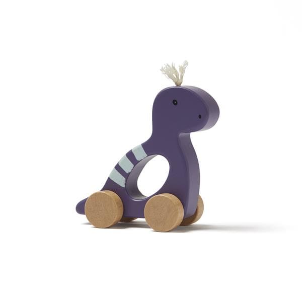 KIDS CONCEPT Dino på hjul lila NEO