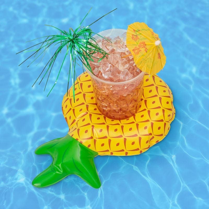 Uppblåsbar Mugghållare - Ananas