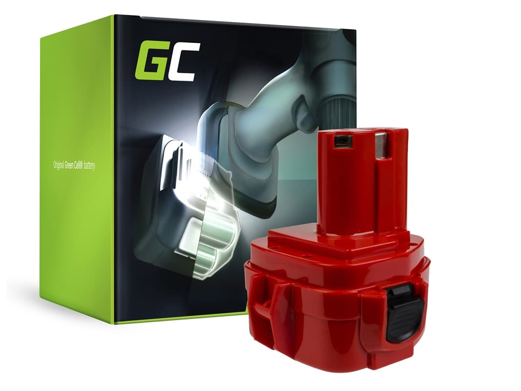Batteri till Elverktyg 1220 1222 PA12 Makita 1050D 4191D 6270D 6271D 6316D