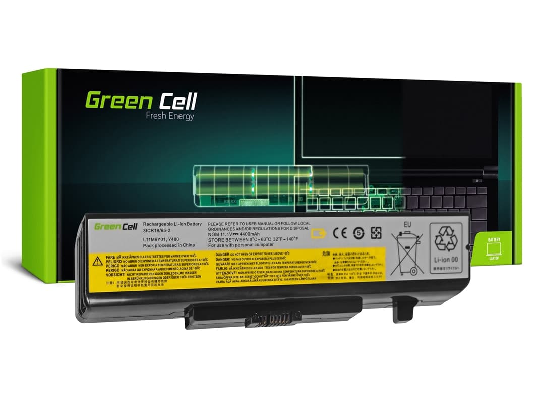 Laptopbatteri Lenovo Y480 V480 Y580 / 11,1V 4400mAh