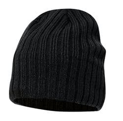 Svart Vindtät WIND Beanie STOPPER Mössa