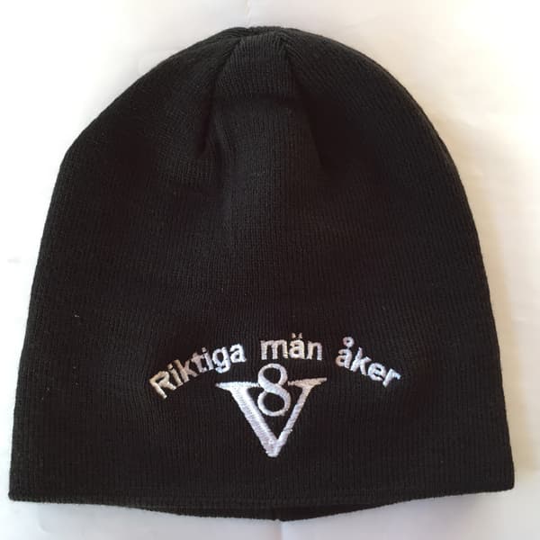 Riktiga män åker V8 Beanie Mössa