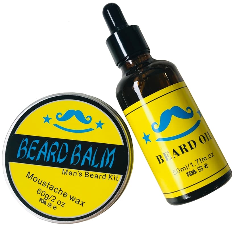 Kit med Skäggolja och Skäggbalsam