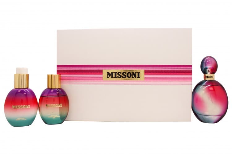 Missoni (2015) Gift Set 100ml EDP + 100ml Body Lotion + 100ml Shower Gel