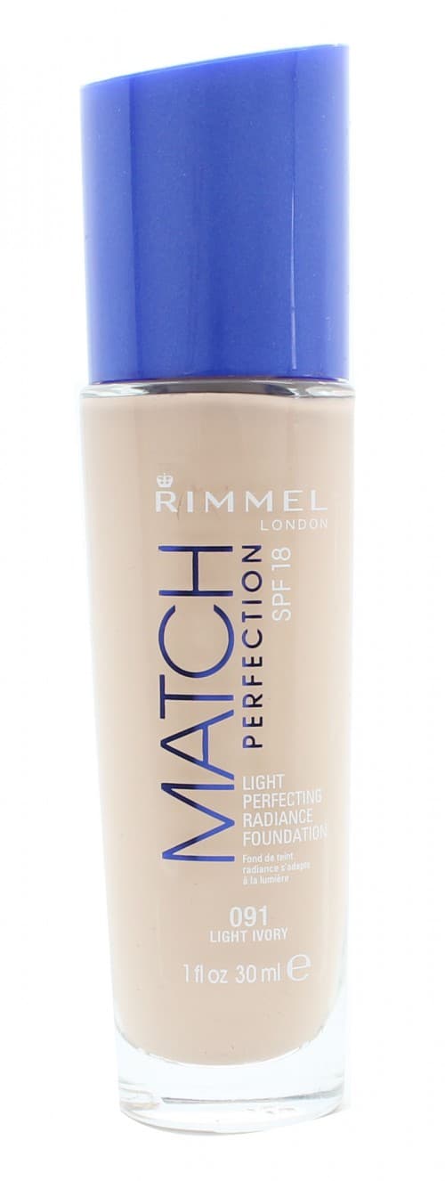 Rimmel Match Perfection Foundation SPF20 30ml - 001 Fair Porcelain
