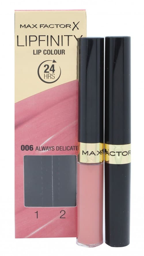 Max Factor Lipfinity Lip Colour - 006 Always Delicate
