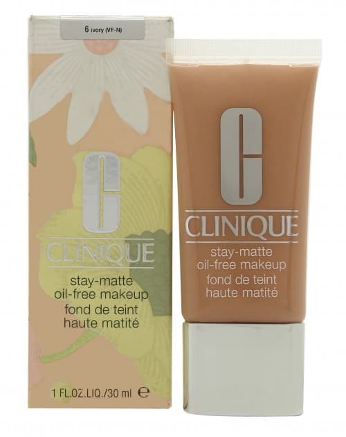 Clinique Stay-Matte Oil-Free Foundation 30ml - 6 Ivory