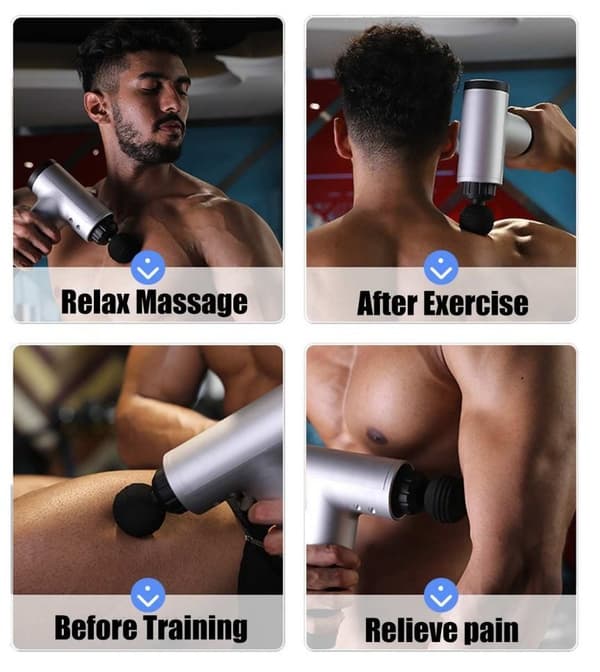 PRO massagepistol - effektiv massage av muskler & leder