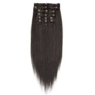 Remy Clip-on Extensions #1B Sortbrun 50 cm