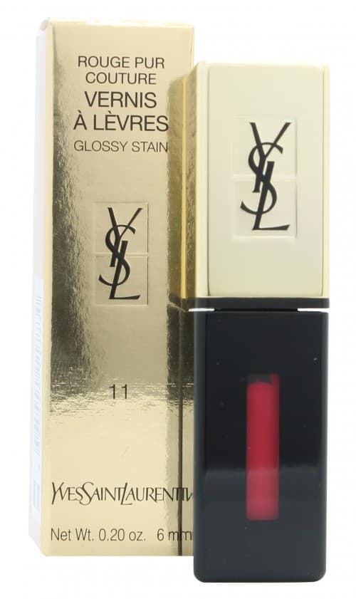 Yves Saint Laurent Rouge Pur Couture Vernis à Lèvres Glossy Stain 10ml - 11 Rouge Gouache