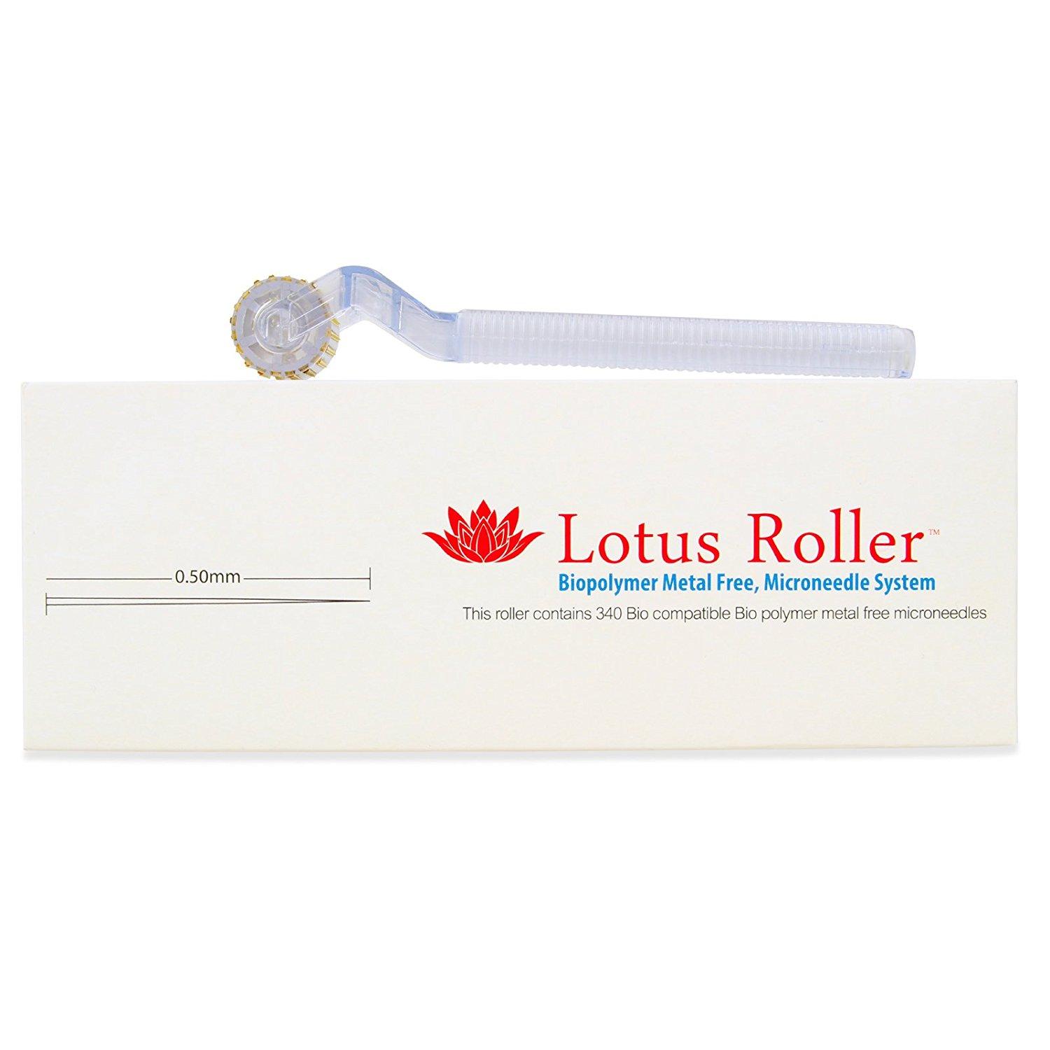 Hypoallergen Dermaroller - Metalfri med Biokompatibel Polymer 0.5mm
