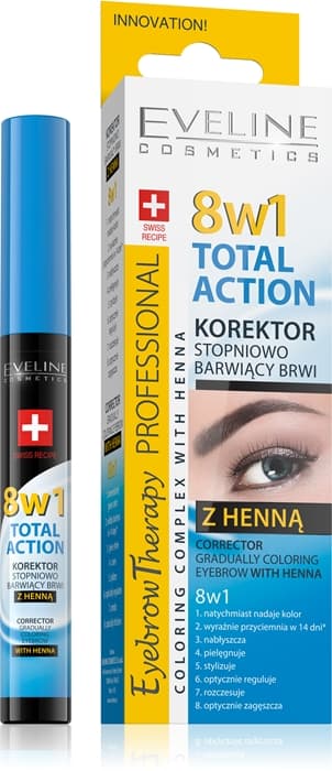 Eveline Eyebrow Professional Corrector med Henna
