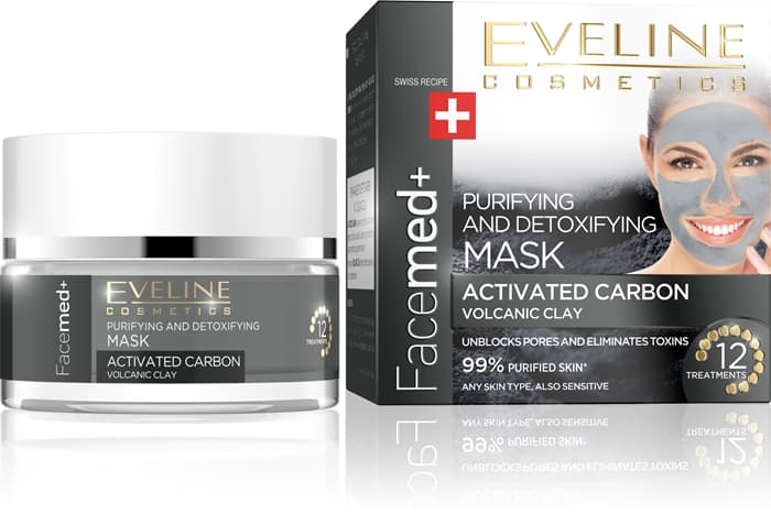 Eveline FaceMed Purifying And Detoxifying Mask Volcanic Clay