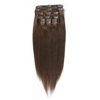 Remy Clip-on Hiustenpidennykset #4 Suklaanruskea 50 cm