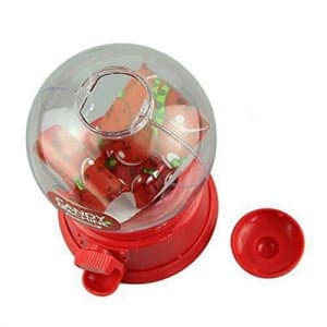 Candy Machine / Tyggegummimaskine - Rød