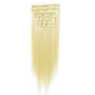 Remy Clip-on Pidennykset #60 Platina Blondi 50 cm