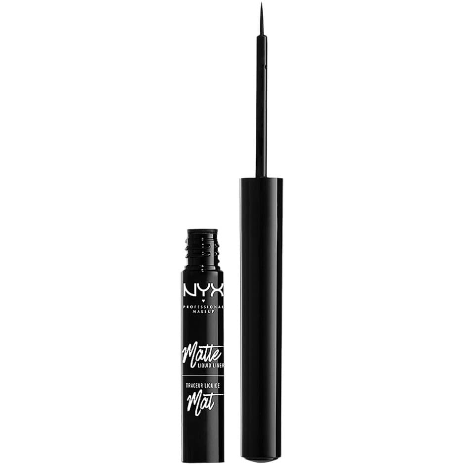 NYX Professional Makeup, Matte Liquid Liner, MLL01 Black 2ml