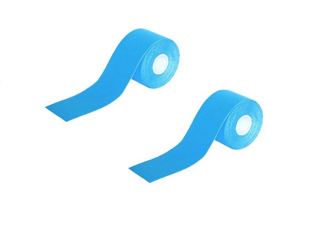 2-stk Kinesiology Tape 50mmx5m, Blå