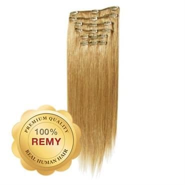Remy Clip-on Hiustenpidennykset #27 Keskivaalea 40 cm