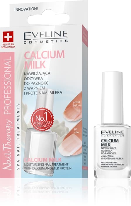 Eveline Kynsien Hoito Nail Therapy Conditioner Calcium Milk