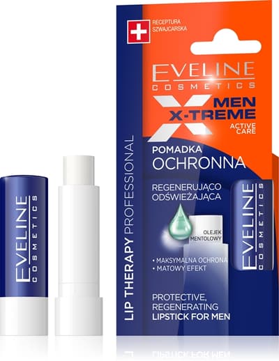 Eveline Lip Therapy Protective, Regenerating Lipstick For Men