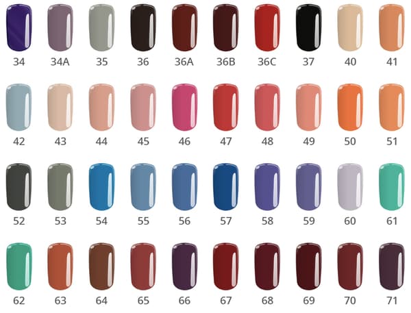 Base one - Color - Sunset orange 5g UV-gel